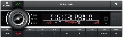 24V DAB+ LKW-Radio MCR 2418 DAB+